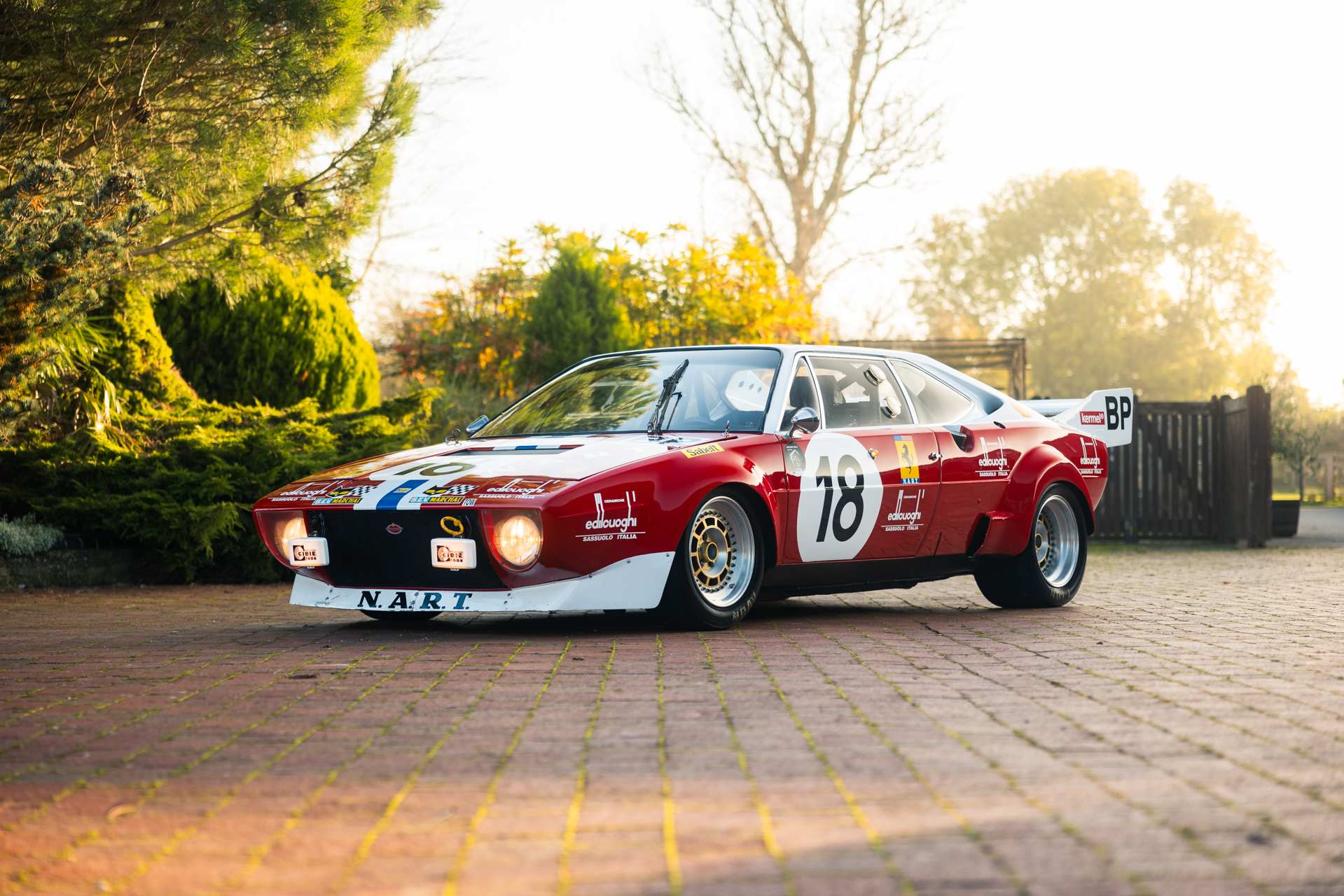 The factory competition features that make the Ferrari 308 GT4 LM